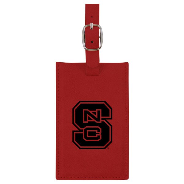Luggage Tag Red Velour